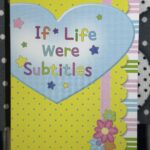 If Life Were Subtitles【Sticker book】